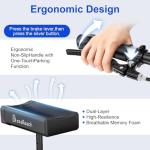 All Terrain Foldable Knee Scooter Walker - Purple