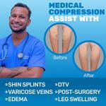 Men's Compression Knee High Socks for Recovery