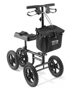 VEVOR Folding Knee Scooter with All-Terrain Wheels
