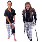 Comfortable Tearaway Pajama Pants for Recovery