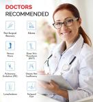 ITA-MED Knee High Compression Socks for Recovery