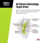 Kinesiology Knee Compression Sleeves for Pain Relief