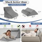 Orthopedic Bed Wedge Pillow Set for Recovery