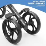 Monicare Steerable Knee Walker with Storage Pouch