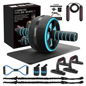 10-in-1 Ab Roller Wheel Kit for Home Workouts