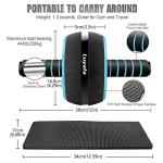 10-in-1 Ab Roller Wheel Kit for Home Workouts