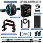 10-in-1 Ab Roller Wheel Kit for Home Workouts