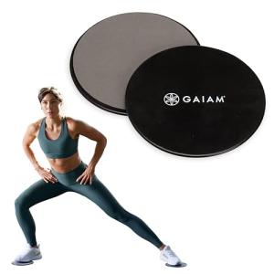 Gaiam Dual Sided Core Sliding Discs for Home
