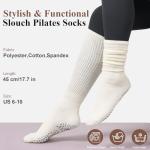 Grip Pilates Socks for Women - Perfect for Yoga and Barre