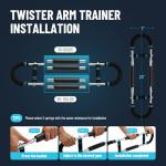Adjustable Twister Arm Trainer for Upper Body Strength