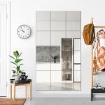 16"x12" Wall Mirror Tiles for Home Gym