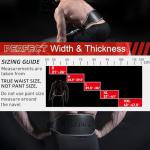 Leather Weight Lifting Belt for Men – 6-Inch