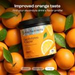 Tangy Orange Electrolyte Powder for Energy