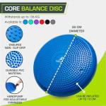 Core Balance Disc Trainer with Pump - 14" Blue