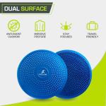 Core Balance Disc Trainer with Pump - 14" Blue