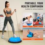 VEVOR 23" Half Exercise Ball with Resistance Bands