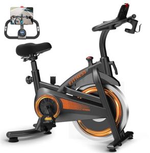 Cursor Fitness Stationary Exercise Bike with App
