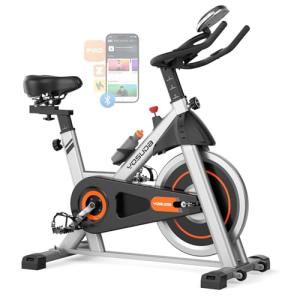 YOSUDA Magnetic Stationary Exercise Bike with App
