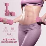 Zempox Adjustable Dumbbell Set for Home Workouts