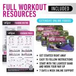 Resistance Bands Set with Workout Guide