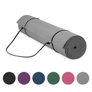 Gaiam Essentials 6mm Yoga and Pilates Mat