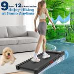 Compact Under Desk Treadmill with Auto Incline