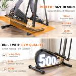 ANCHEER Home Gym Elliptical Machine with 14 Resistance Levels