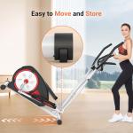 ANCHEER Ultra-Silent Home Gym Elliptical Trainer