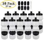 Belinlen 10-Pack BPA-Free Squeeze Water Bottles