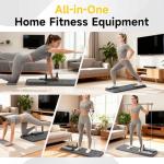 COSIEST Foldable Pilates Board with Resistance Bands