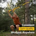 FITKIT Suspension Training Kit for Home Workouts