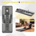 COSIEST Foldable Pilates Board with Resistance Bands