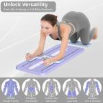 5-in-1 Foldable Pilates Sliding Board Set