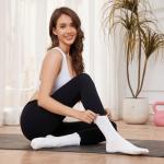 3 Pairs Non-Slip Pilates Socks for Women
