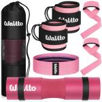 WALITO 7-Piece Barbell Pad and Gym Set