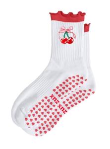 Women's Grip Pilates and Yoga Socks with Ruffles