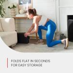 Foldable Flat Bench for Weight Training & Abs