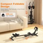 TOUSAINS 3-in-1 Folding Rowing and Ab Machine