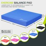 ProsourceFit Large Non-Slip Balance Foam Pad