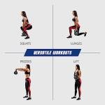 F2C 3-Piece Kettlebell Set with Storage Rack