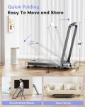 Compact 4-in-1 Foldable Treadmill for Home