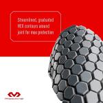 McDavid Hex Knee Compression Sleeves - Padded Support