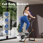 Compact Home Gym Stair Stepper with LCD Display