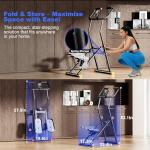 Compact Home Gym Stair Stepper with LCD Display