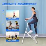 Vertical Climber and Stepper Machine for Home