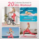 DlandHome Foldable Stair Stepper for Home Gym