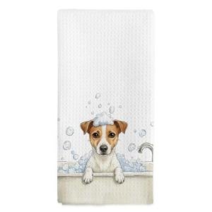 Funny Jack Russell Terrier Hand Towel Set