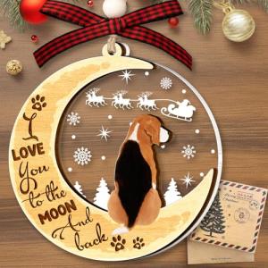 Beagle Christmas Tree Ornament for Dog Lovers
