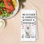 Funny Pomeranian Dish Towels for Dog Lovers