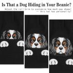 Cavalier King Charles Spaniel Beanie Hat for Dog Lovers